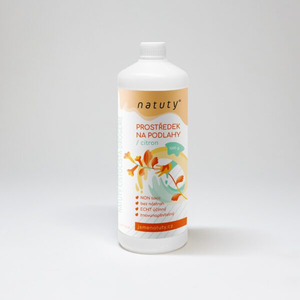 Natuty Prostředek na podlahy s vůní citronu 1000ml