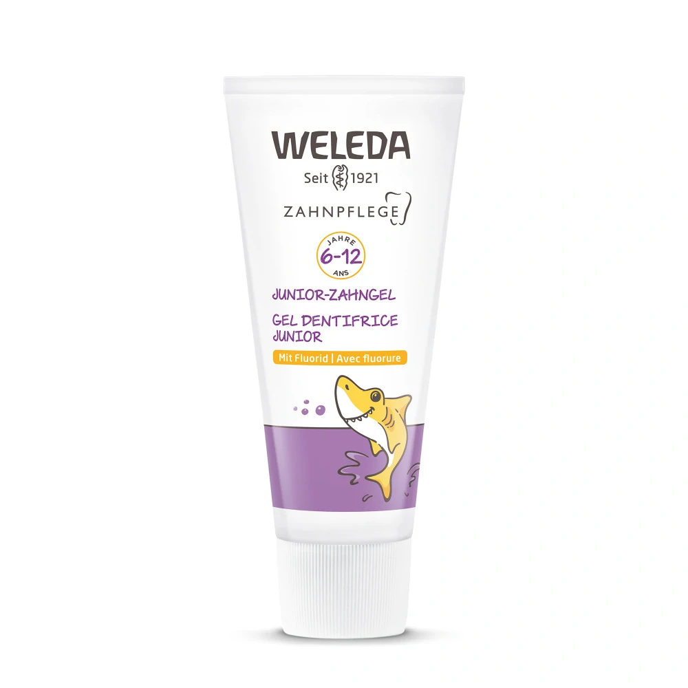Weleda Dětský Junior zubní gel s fluoridem od 6 let 50ml